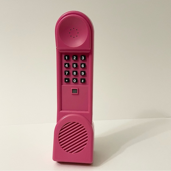 Milton Bradley Dream Phone Pink 1991 Board Game PHONE ONLY Tested Works - Picture 17 of 17